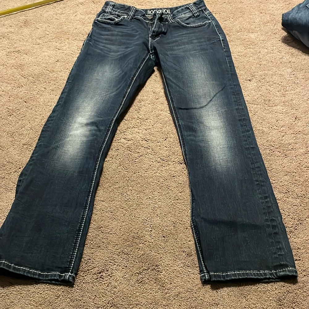 Rock and Roll denim Boyfriend jeans